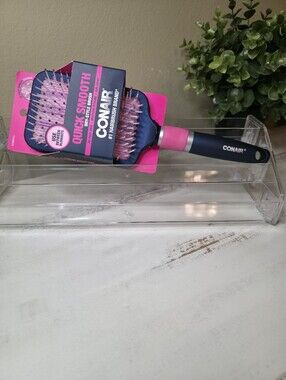 Conair Quick Smooth Pink Paddle Brush for Women